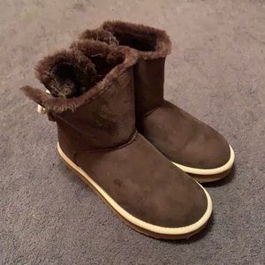 Brown Tie Ugg Boots